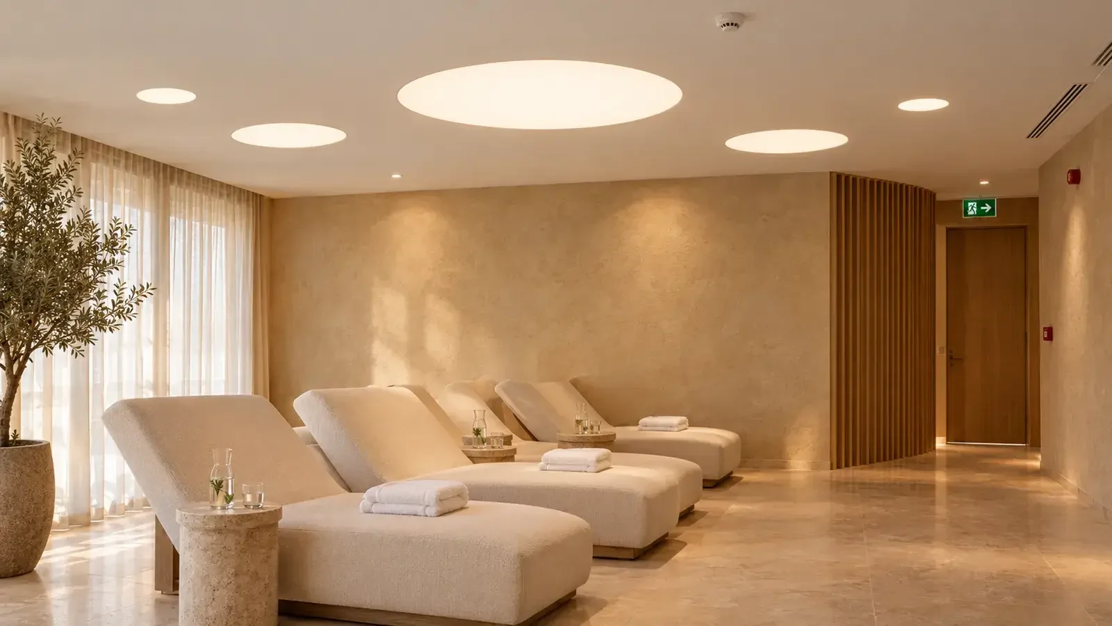 Colour temperature and CRI for trimless lighting