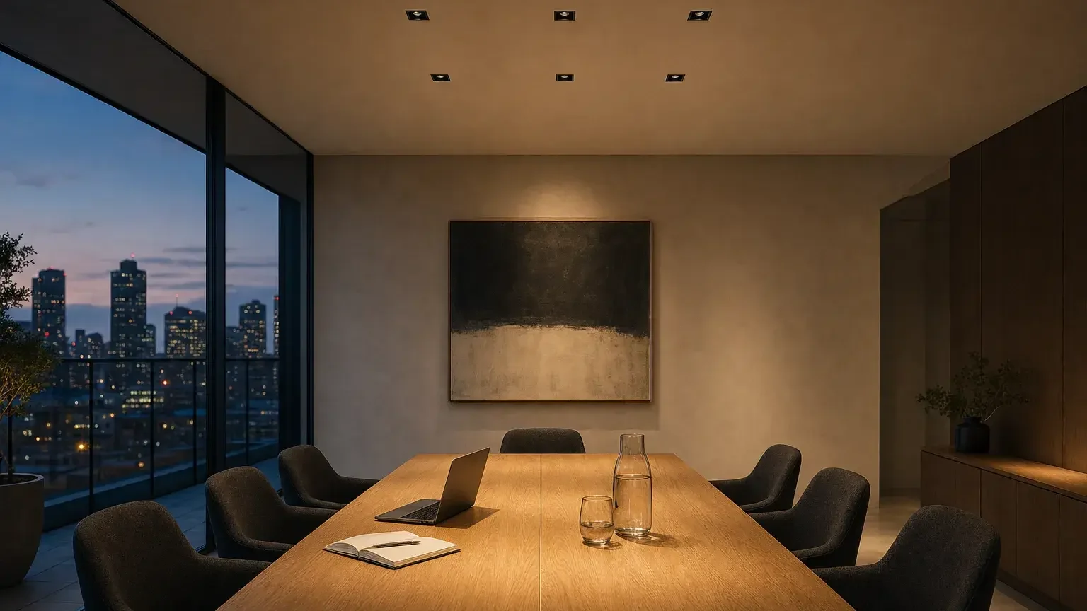 Controls for trimless lighting